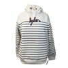 Pénélope 'Harlem' Hoodie in White/Navy