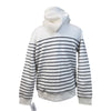 Pénélope 'Harlem' Hoodie in White/Navy