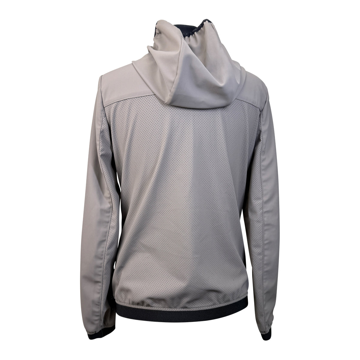 Cavalleria Toscana Zip-Up Soft Shell Jacket in Taupe