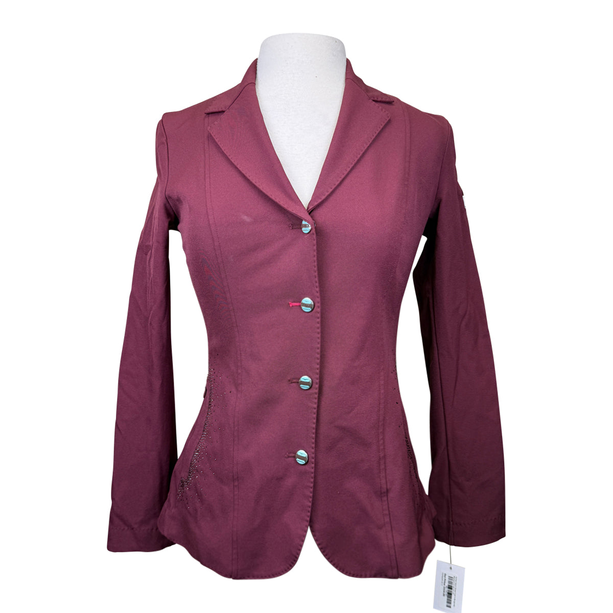 Animo Sport Show Coat in Burgundy