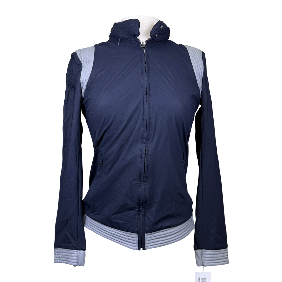 Cavalleria Toscana Wind Breaker in Navy/Grey