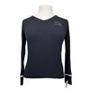 Chestnut Bay S2S V Neck Jersey in Black/White Trim - Women's Large