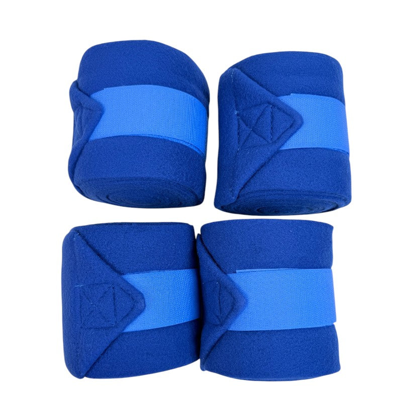 Mustang Fleece Polo Wraps  in Royal Blue