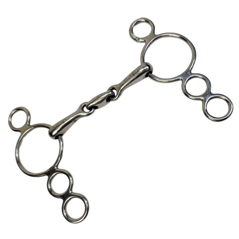 Ovation Small Cheek 3 Ring Gag French Link