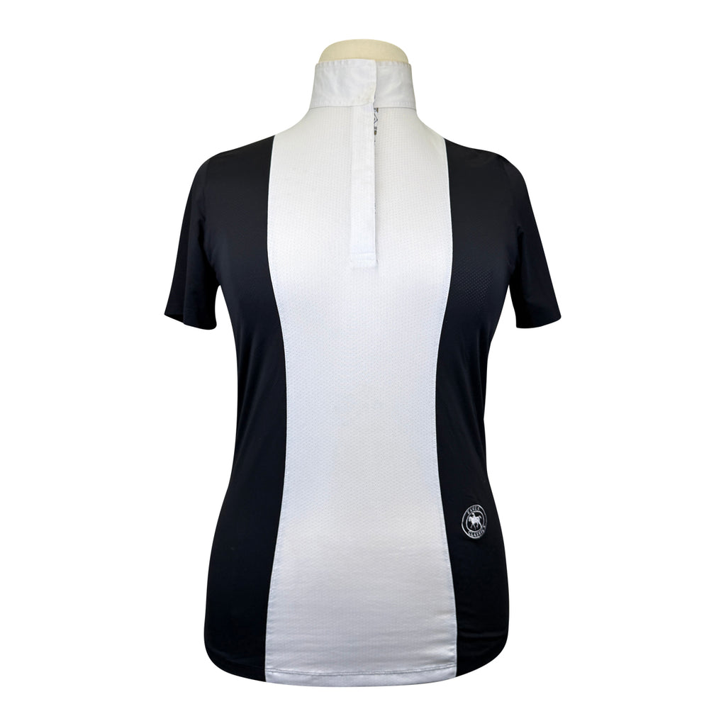 Essex Classics 'Luna' Performance Show Shirt in Black/Queen Bee - Women's Large