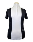 Essex Classics 'Luna' Performance Show Shirt in Black/Queen Bee - Women's Large