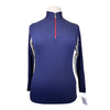 EIS 1/4 Zip Base Layer in Navy