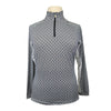 Kastel 'Charlotte' Sun Shirt in Black Geometric