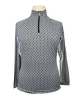 Kastel 'Charlotte' Sun Shirt in Black Geometric