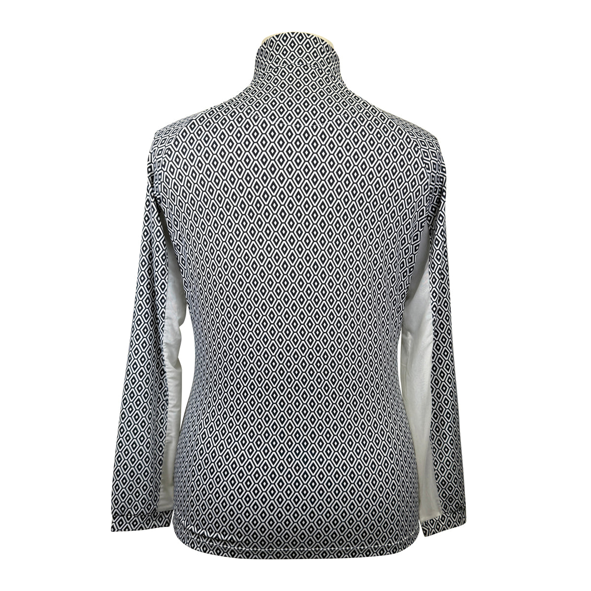 Kastel 'Charlotte' Sun Shirt in Black Geometric
