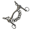 Slim Ported Weymouth Bit in Stainless Steel
