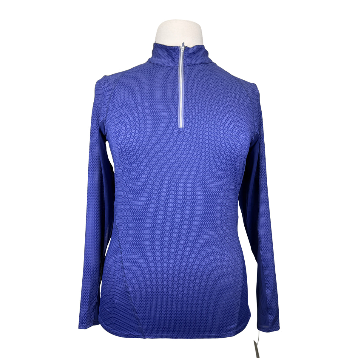 R.J. Classics 'Libby' 1/4 Zip Long Sleeve Training Shirt in Indigo
