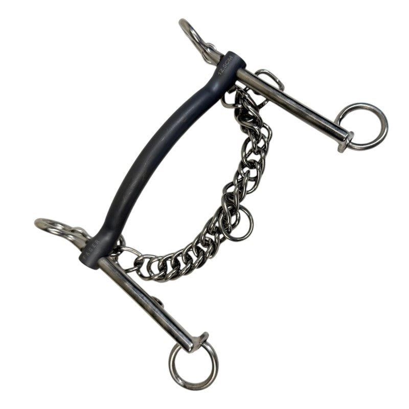 Fager 'Daniel' Titanium Weymouth Bit in Titanium