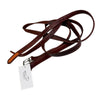 CWD Sport Color Nylon Lined Stirrup Leathers in Brown/Orange