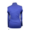 R.J. Classics 'Libby' 1/4 Zip Long Sleeve Training Shirt in Indigo