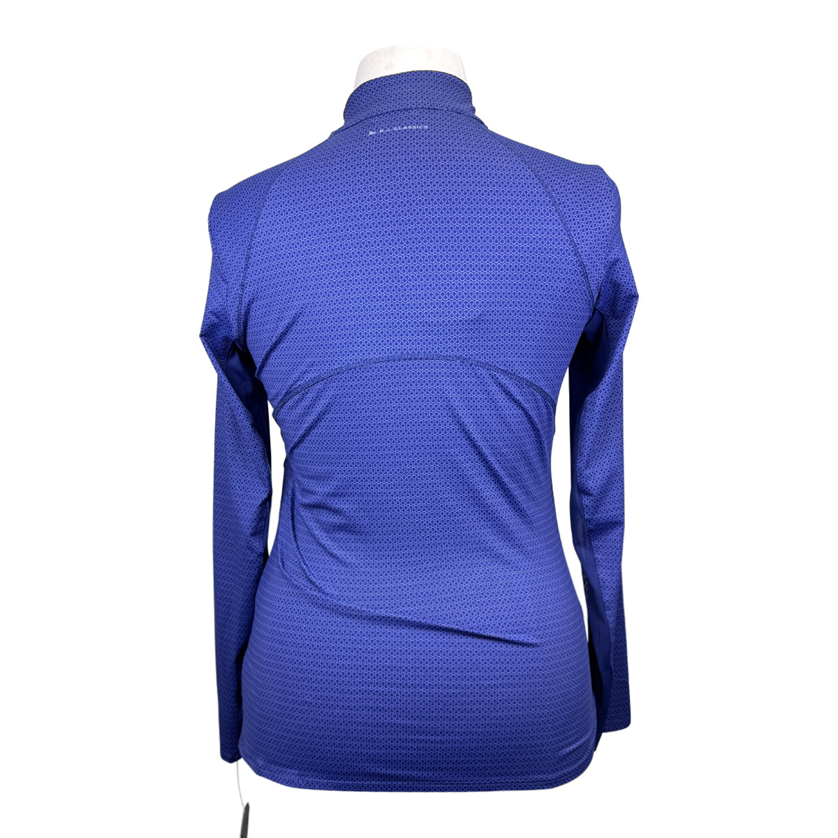 R.J. Classics 'Libby' 1/4 Zip Long Sleeve Training Shirt in Indigo