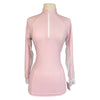 It's a Haggerty's Long Sleeve Sun Shirt in Baby Pink/Polka Dot