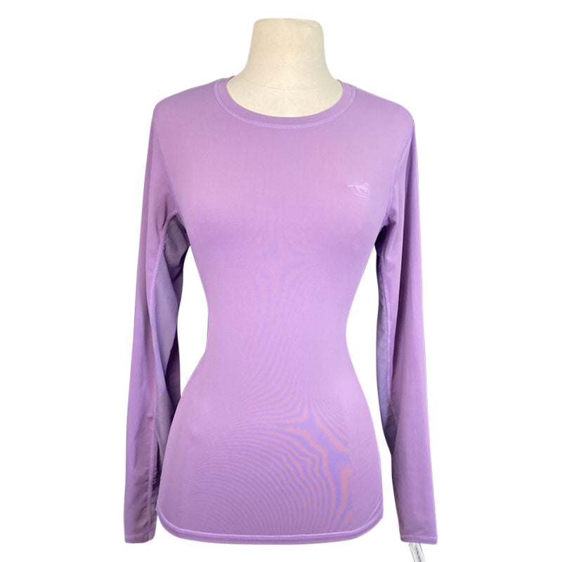 SmartPak Piper 'SmartCore' Crewneck Sunshirt in Paradise Purple