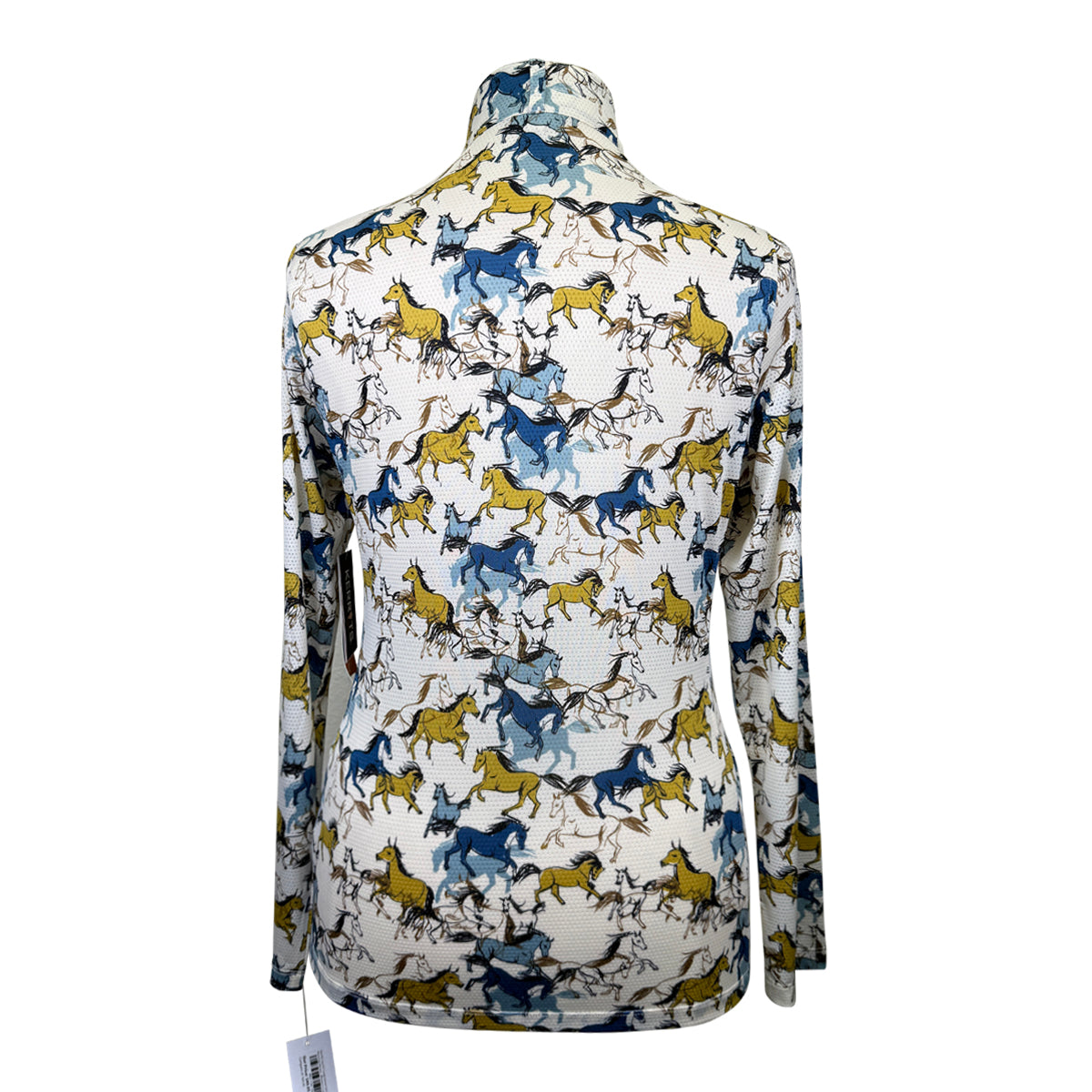 Kerrits 'Ice Fil' Long Sleeve Sun Shirt in Running Horses
