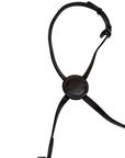 Flexible Fit Equestrian Figure 8 Gel Noseband in Brown