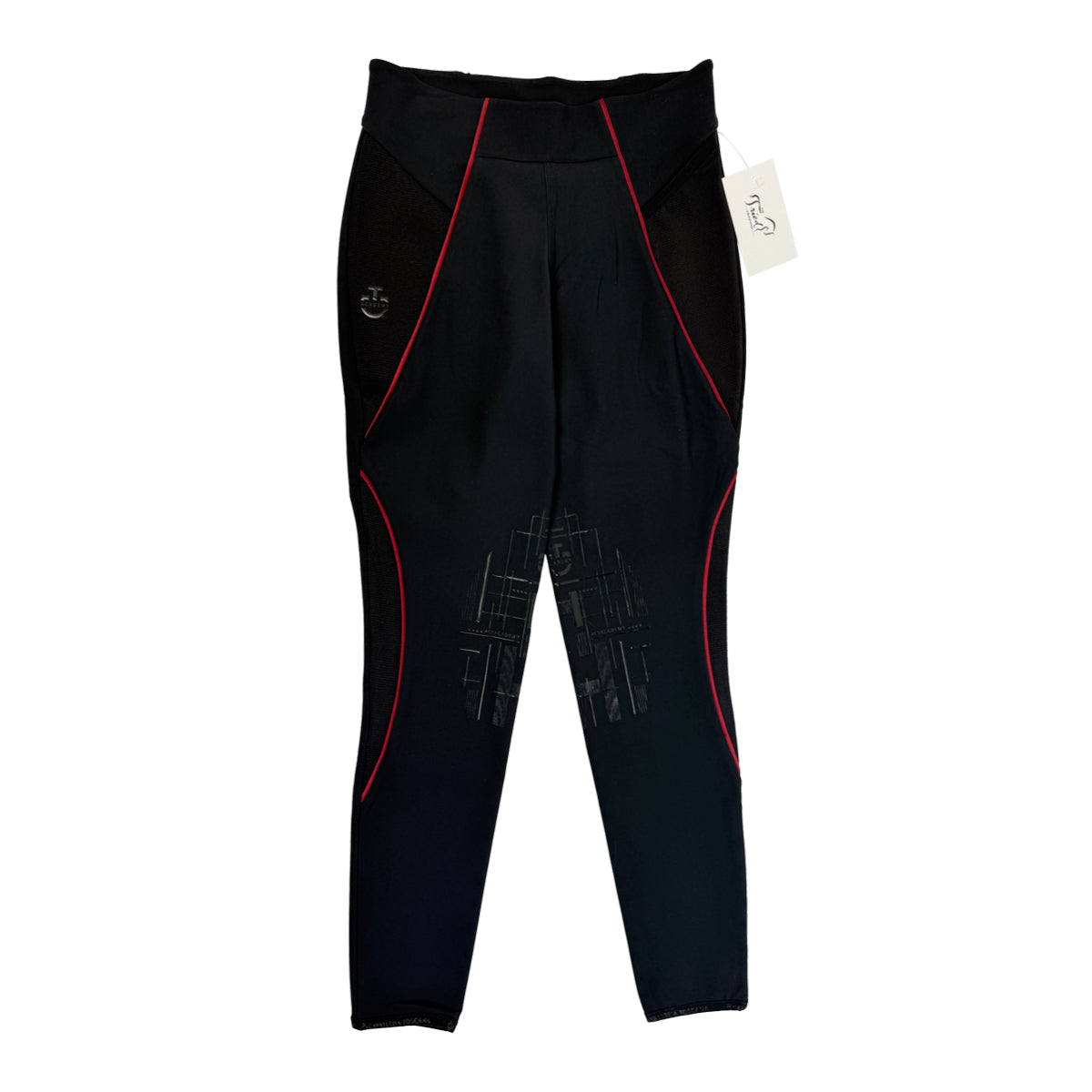 Cavalleria Toscana Girl's jumping 'CT Academy' Leggings in Black
