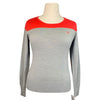 Ariat 'Ramiro' Sweater in Grey/Coral