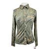 PS of Sweden 'Estelle' Shirt in Green/Tack