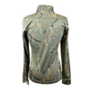 PS of Sweden 'Estelle' Shirt in Green/Tack