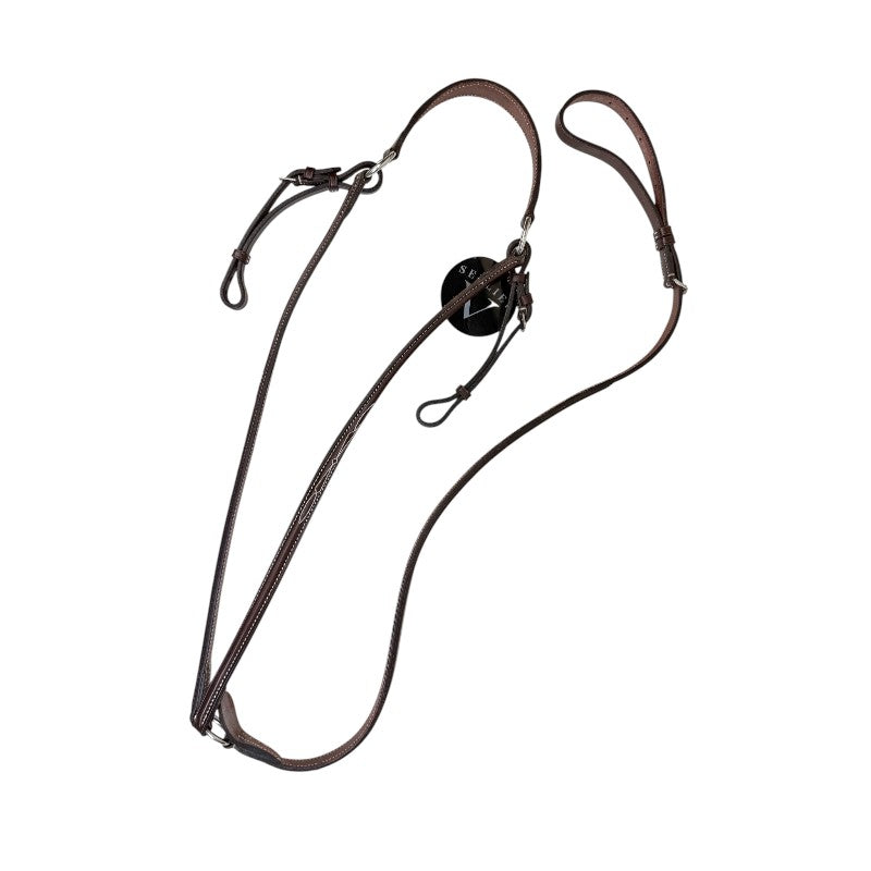 V Sellier Three Point Breastplate in Brown