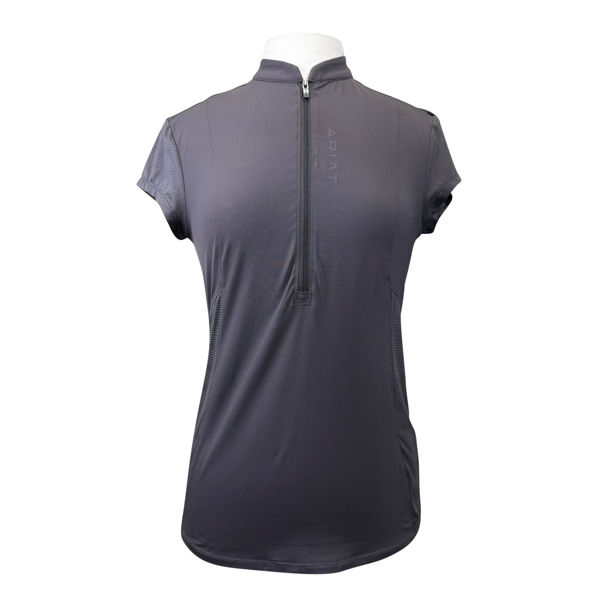 Ariat 'Breathe' 1/2 Zip Baselayer in Plum Grey