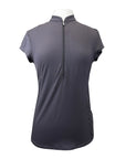 Ariat 'Breathe' 1/2 Zip Baselayer in Plum Grey