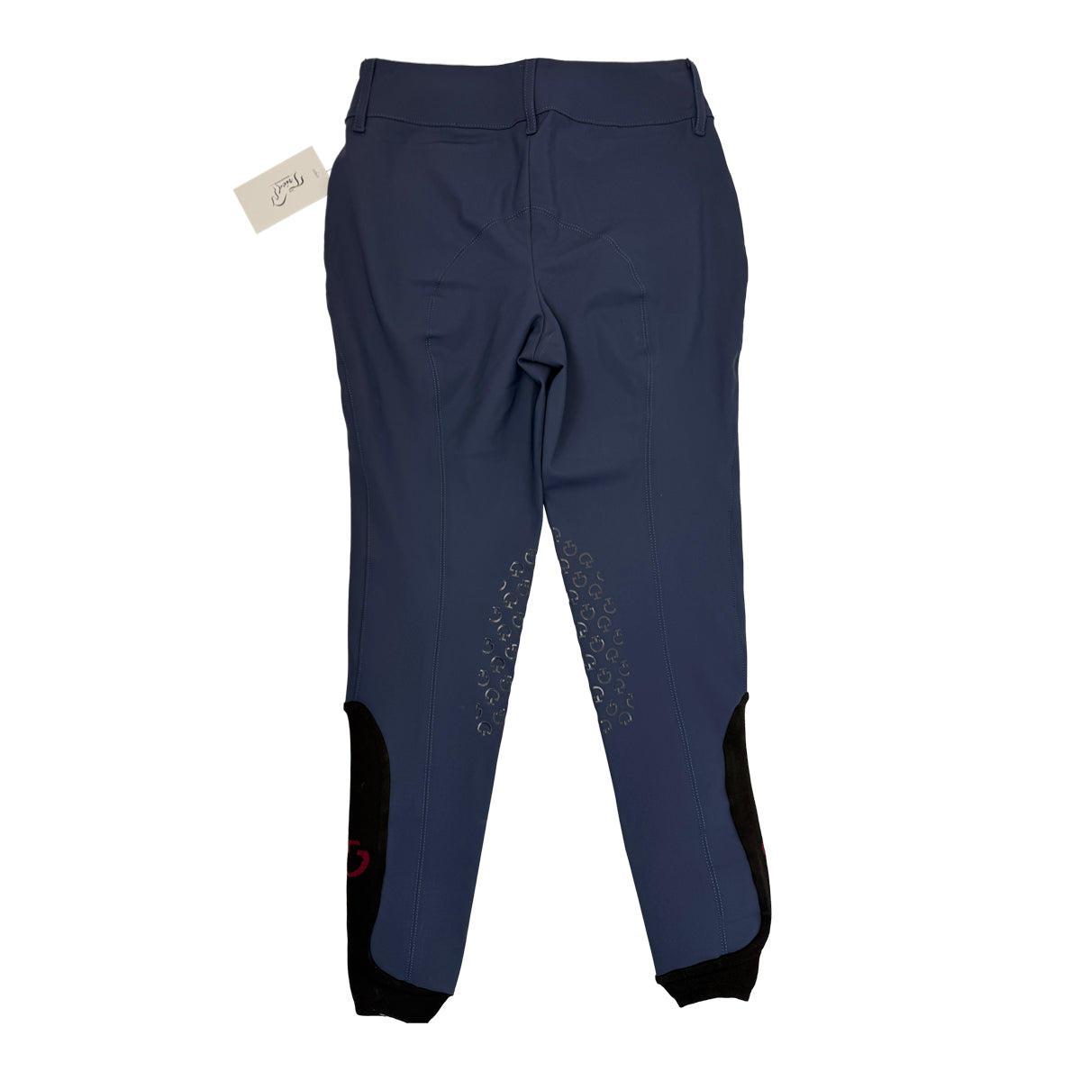Cavalleria Toscana Logo Grip Breeches in Deep Blue