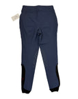 Cavalleria Toscana Logo Grip Breeches in Deep Blue