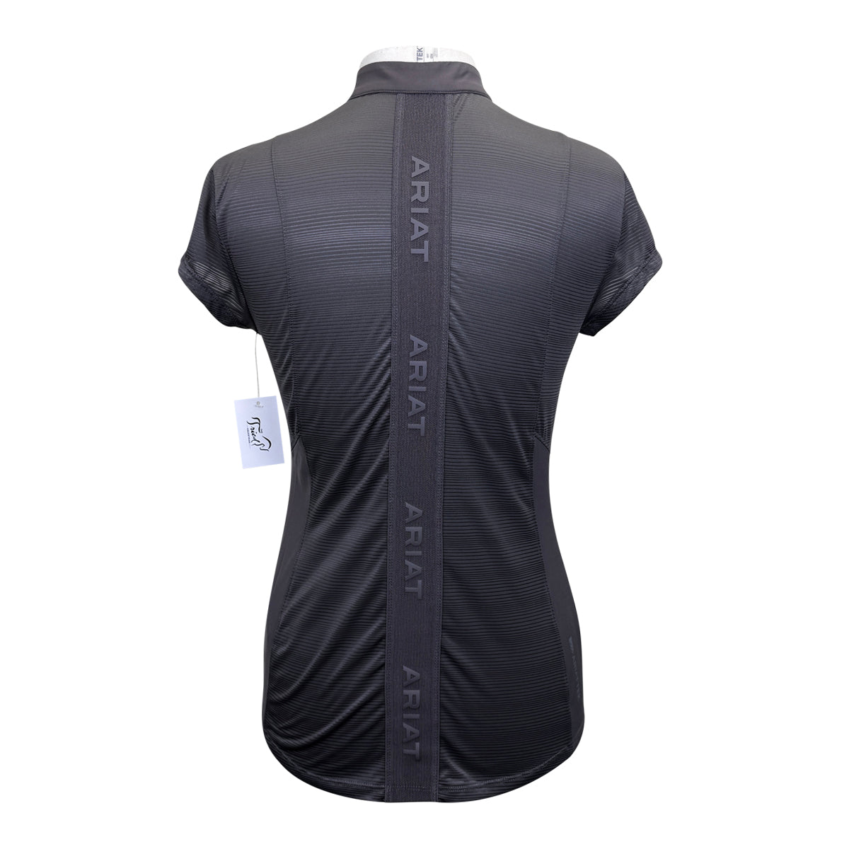 Ariat 'Breathe' 1/2 Zip Baselayer in Plum Grey