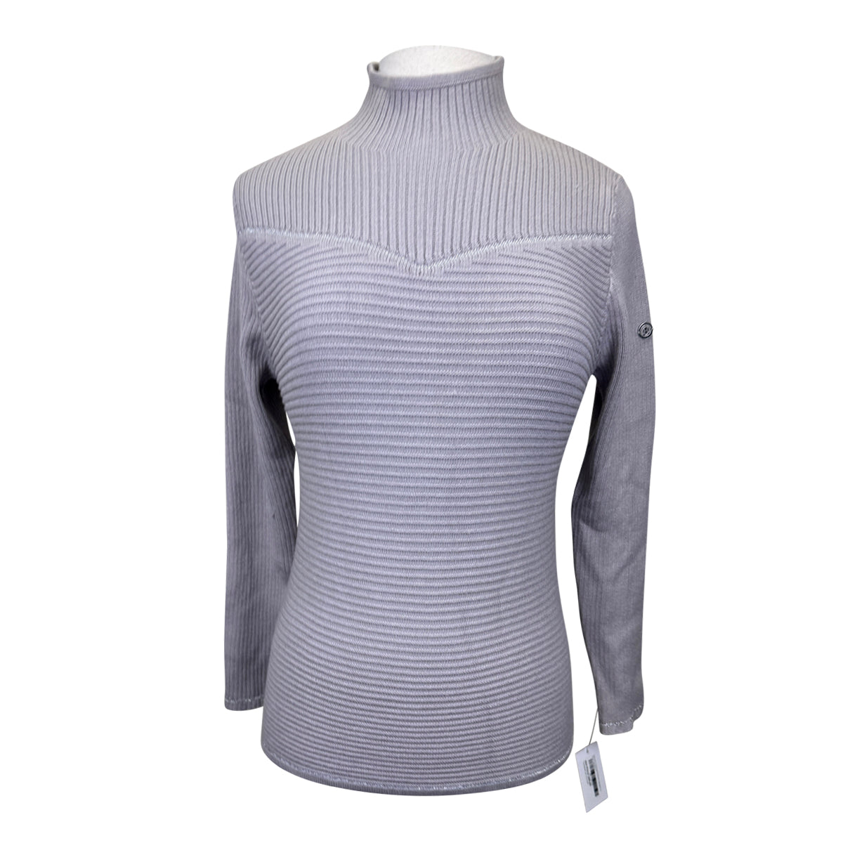 Harcour 'Shining' Pullover Sweater in Grey