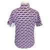 Kerrits Ice Fil Short Sleeve in Purple/Multi Horses - Children's Large