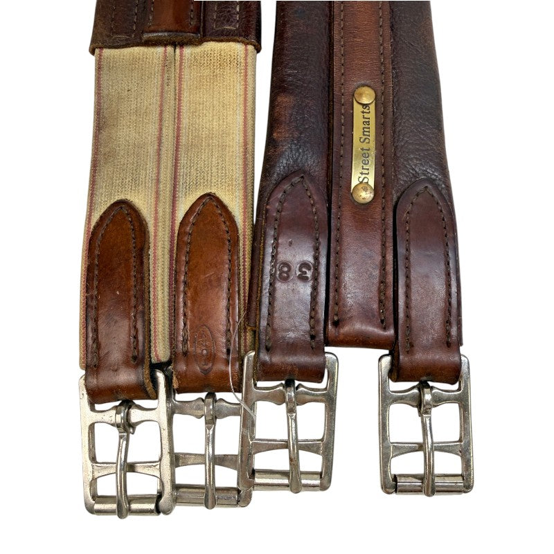 Tory Leather Contoured Girth in Brown