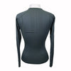 Barn Babe Long Sleeve Seamless Schooling Top in Moss - Women's Small