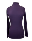 LeMieux 'Liberte' High Neck Shirt in Plum