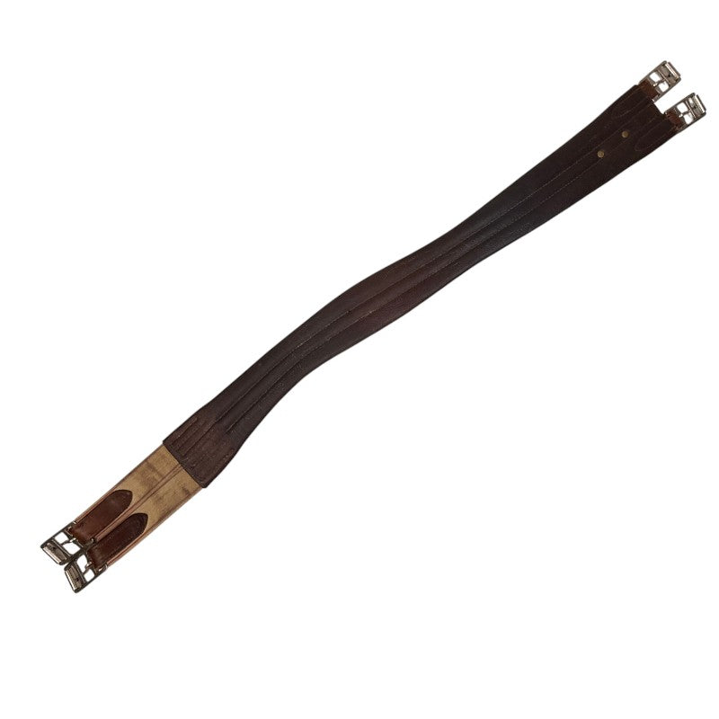 Tory Leather Contoured Girth in Brown