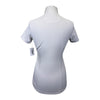 Essex Classics S/S Talent Yarn Show Shirt in White/Knights Horse