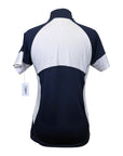 Ariat 'Cambria' SS Jersey Shirt in Navy/White