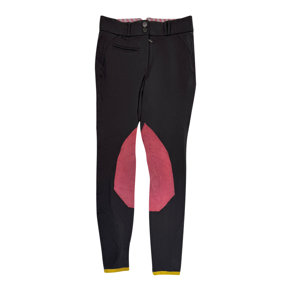 CALLIDAE The Tech C3 Breeches in Black/Raspberry