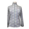 Arista Equestrian 'Brio-Tek' 1/4 Zip Shirt in Winter Snakeskin