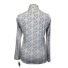 Arista Equestrian 'Brio-Tek' 1/4 Zip Shirt in Winter Snakeskin