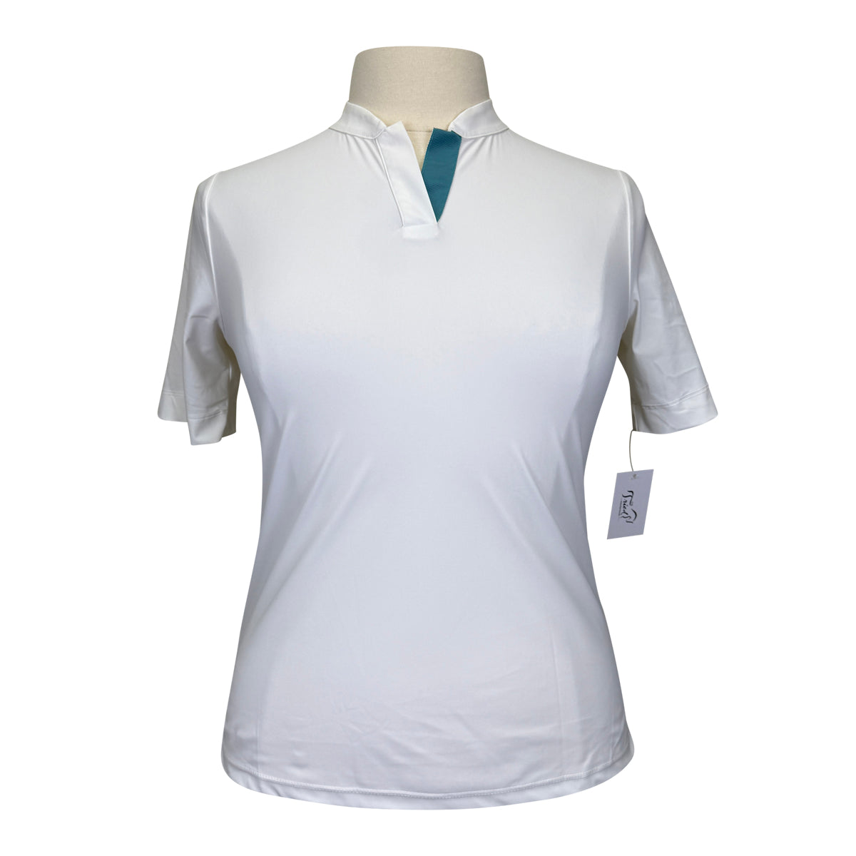 Callidae Short Sleeve Polo  in White