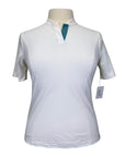 Callidae Short Sleeve Polo  in White