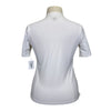 Callidae Short Sleeve Polo  in White