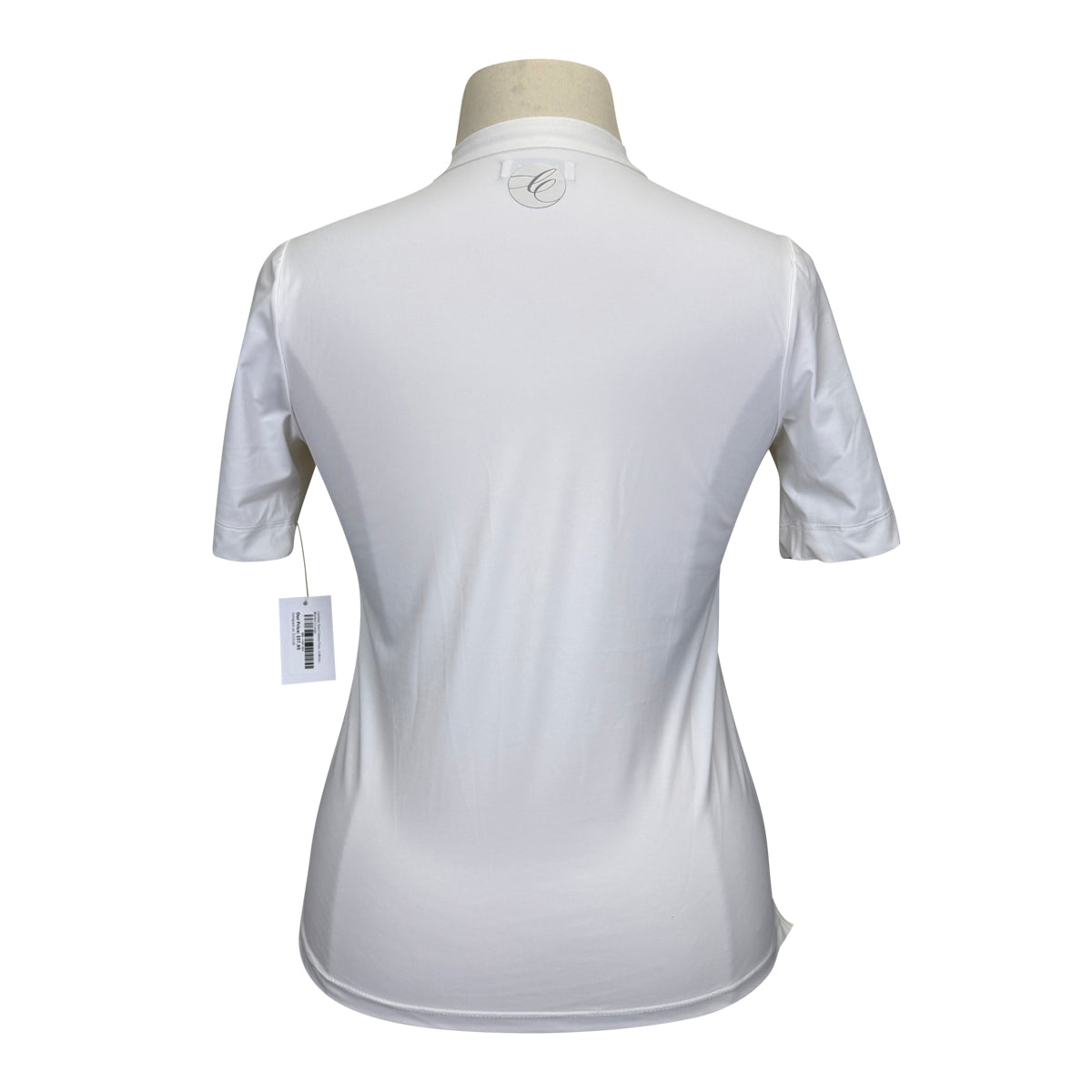 Callidae Short Sleeve Polo  in White