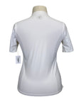 Callidae Short Sleeve Polo  in White